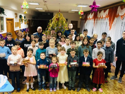 Сотрудники Муромцевского межрайонного следственного отдела встретили с детьми из детского дома Новый год